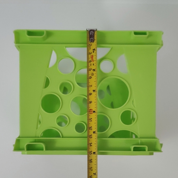 Storex Mini Crates Set of 3 Light Green Never Used - Picture 8 of 8